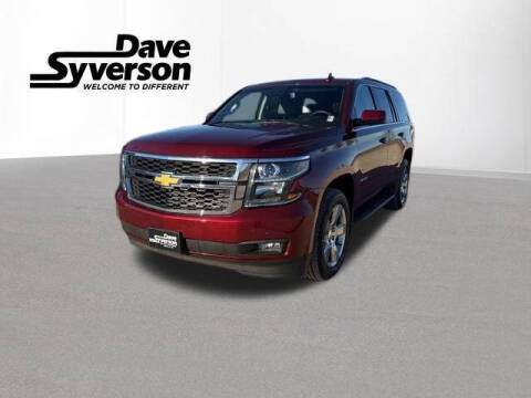 2016 Chevrolet Tahoe for sale at Dave Syverson Auto Center in Albert Lea MN