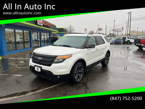 2013 Ford Explorer for sale at All In Auto Inc in Palatine IL