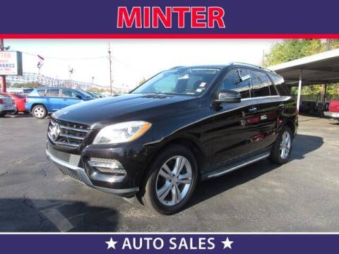 2014 Mercedes-Benz M-Class for sale at Minter Auto Sales in South Houston TX