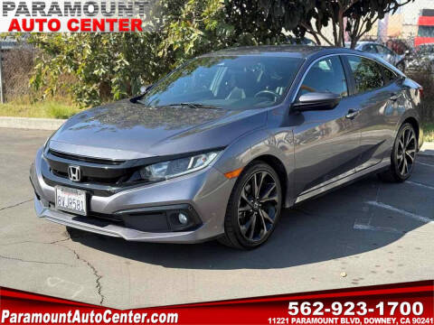 2021 Honda Civic for sale at PARAMOUNT AUTO CENTER in Downey CA