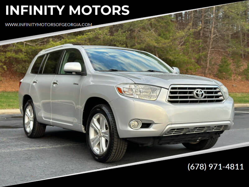 2010 Toyota Highlander for sale at INFINITY MOTORS in Gainesville GA