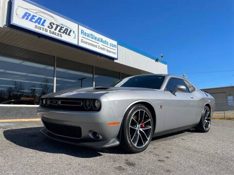 2018 Dodge Challenger for sale at Real Steal Auto Sales & Repair Inc in Gastonia NC