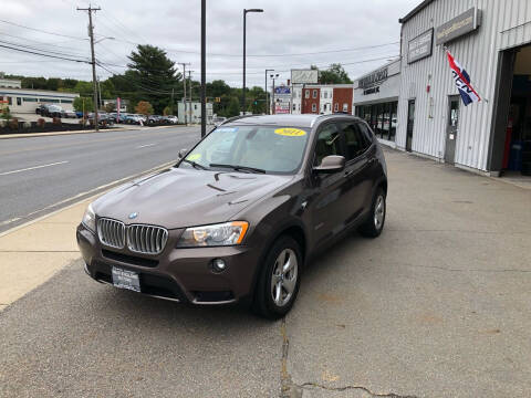 2011 BMW X3 for sale at New England Motors of Leominster, Inc in Leominster MA