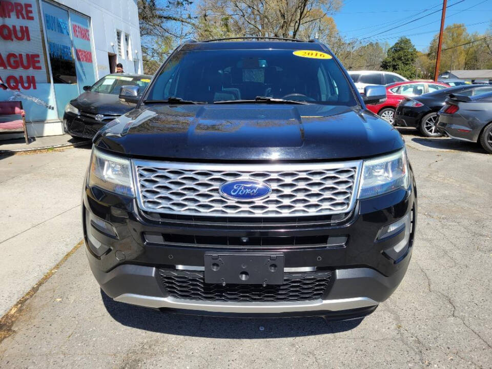 2016 Ford Explorer for sale at DAGO'S AUTO SALES LLC in Dalton, GA