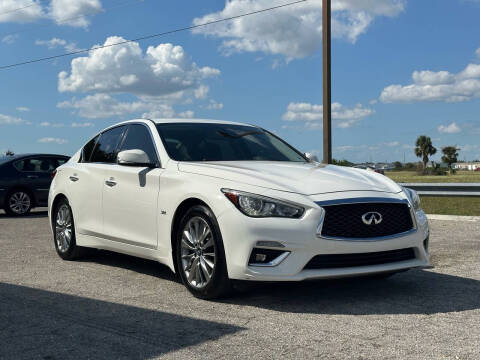 2018 Infiniti Q50 for sale at GENESIS AUTO BROKERS in Cape Coral FL