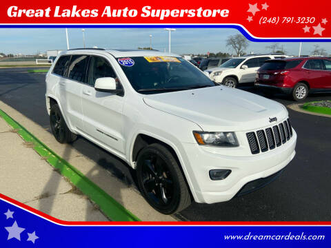 2015 Jeep Grand Cherokee for sale at Great Lakes Auto Superstore in Waterford Township MI
