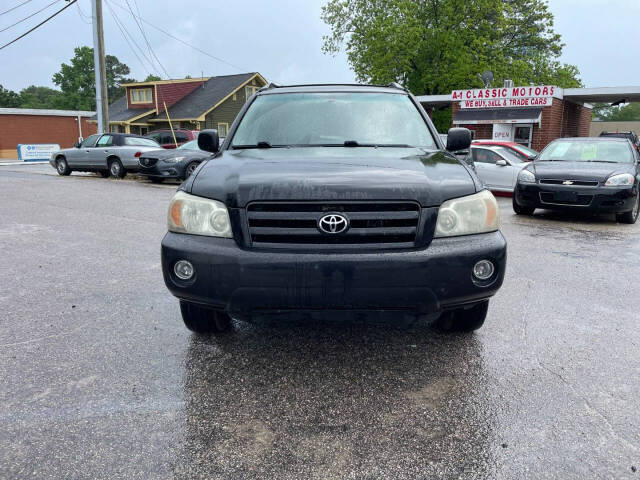 2006 Toyota Highlander for sale at A1 Classic Motor Inc in Fuquay Varina, NC