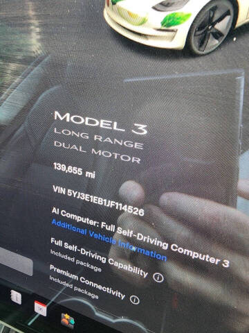 2018 Tesla Model 3 Long Range