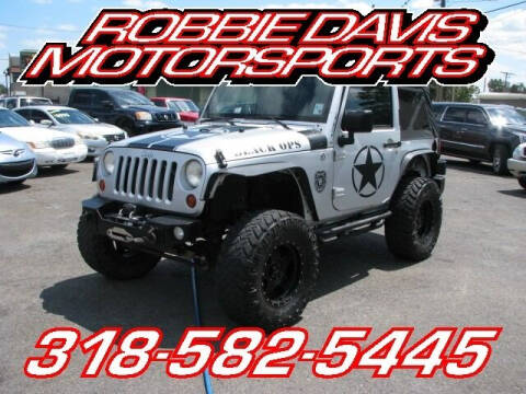 2008 Jeep Wrangler for sale at Robbie Davis Motorsports in Monroe LA