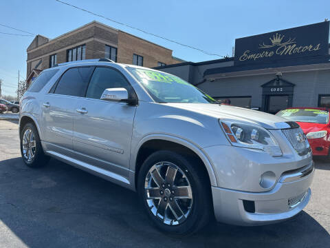 2012 GMC Acadia for sale at Empire Motors in Louisville KY