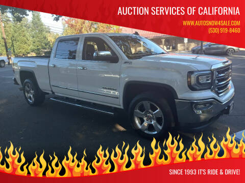 2016 GMC Sierra 1500 for sale at Autosnow4sale.com in El Dorado CA