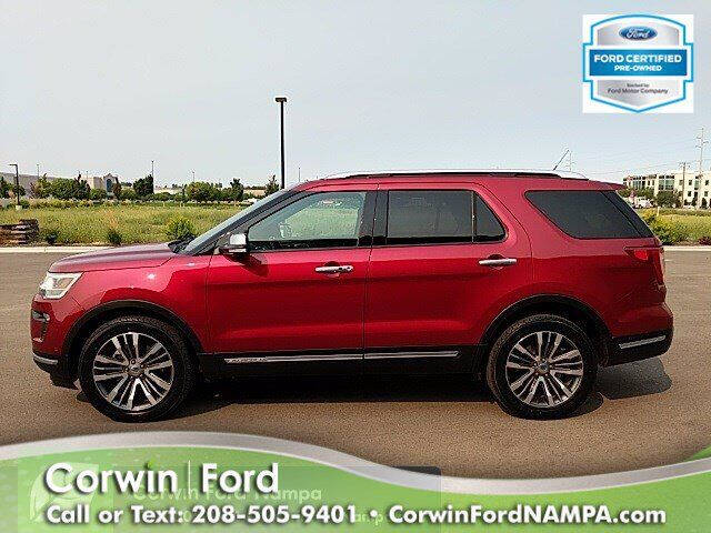 2018 Ford Explorer Platinum