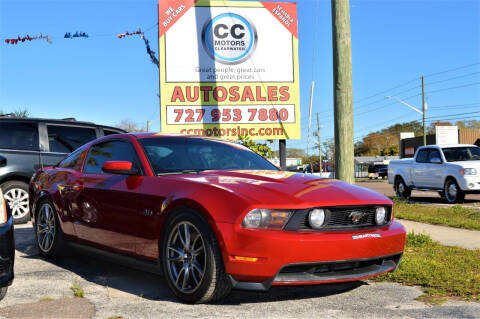 2012 Ford Mustang for sale at CC Motors in Clearwater FL