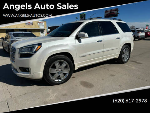 2014 GMC Acadia for sale at Angels Auto Sales in Great Bend KS