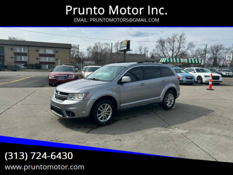 2015 Dodge Journey for sale at Prunto Motor Inc. in Dearborn MI