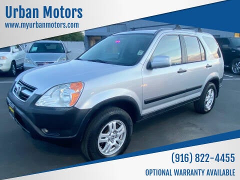 2004 Honda CR-V for sale at Urban Motors in Sacramento CA