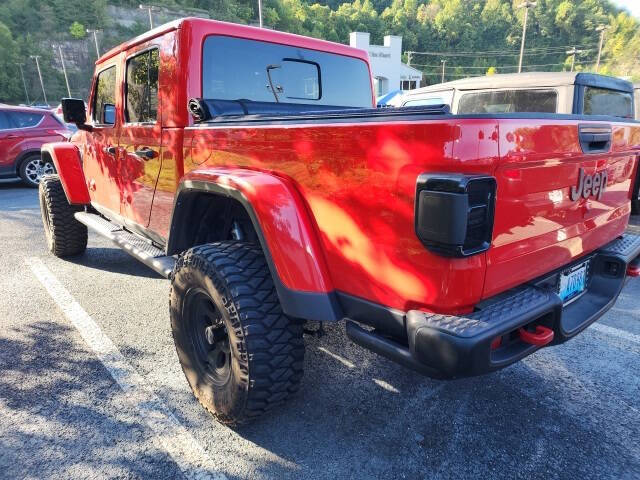 Used 2021 Jeep Gladiator Rubicon with VIN 1C6JJTBG6ML606332 for sale in Hazard, KY