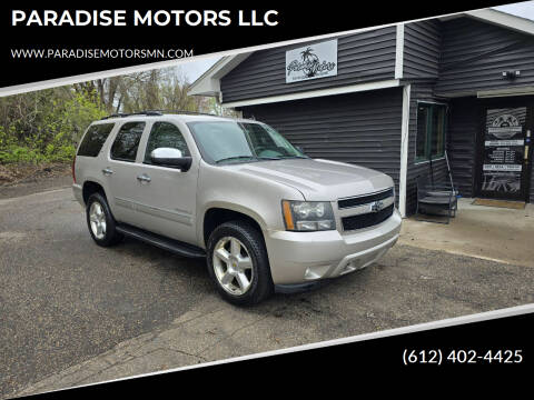 2009 Chevrolet Tahoe for sale at PARADISE MOTORS LLC in Cambridge MN