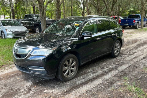2016 Acura MDX for sale at DON BAILEY AUTO SALES in Phenix City AL