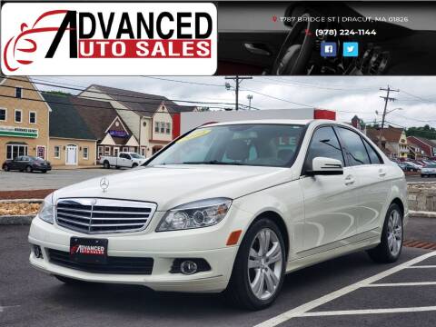 2010 Mercedes-Benz C-Class for sale at Advanced Auto Sales in Dracut MA