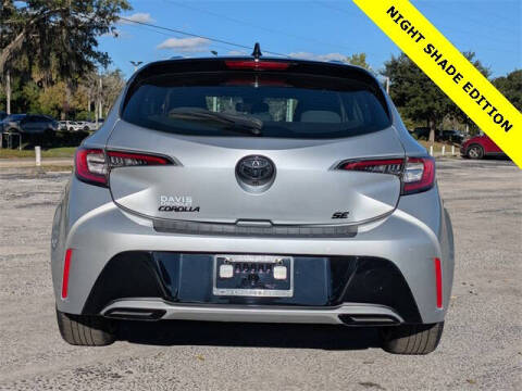 2020 Toyota Corolla Hatchback SE Nightshade Edition