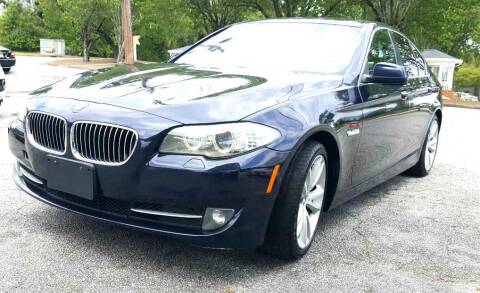 2013 BMW 5 Series for sale at Klassic Cars in Lilburn GA