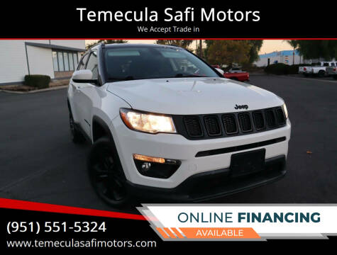 2019 Jeep Compass for sale at Temecula Safi Motors in Temecula CA