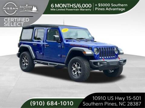 2019 Jeep Wrangler Unlimited for sale at PHIL SMITH AUTOMOTIVE GROUP - Pinehurst Nissan Kia in Southern Pines NC