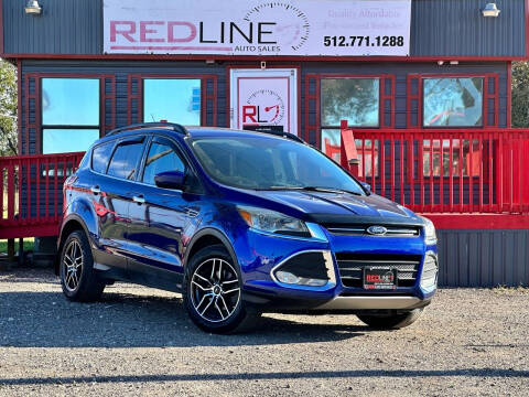 2016 Ford Escape for sale at REDLINE AUTO SALES LLC in Cedar Creek TX