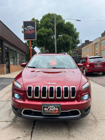 2017 Jeep Cherokee for sale at SV Auto Sales in Sioux City IA