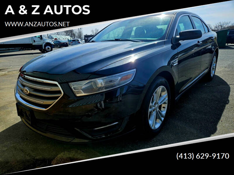 2013 Ford Taurus for sale at A & Z AUTOS in Westfield MA