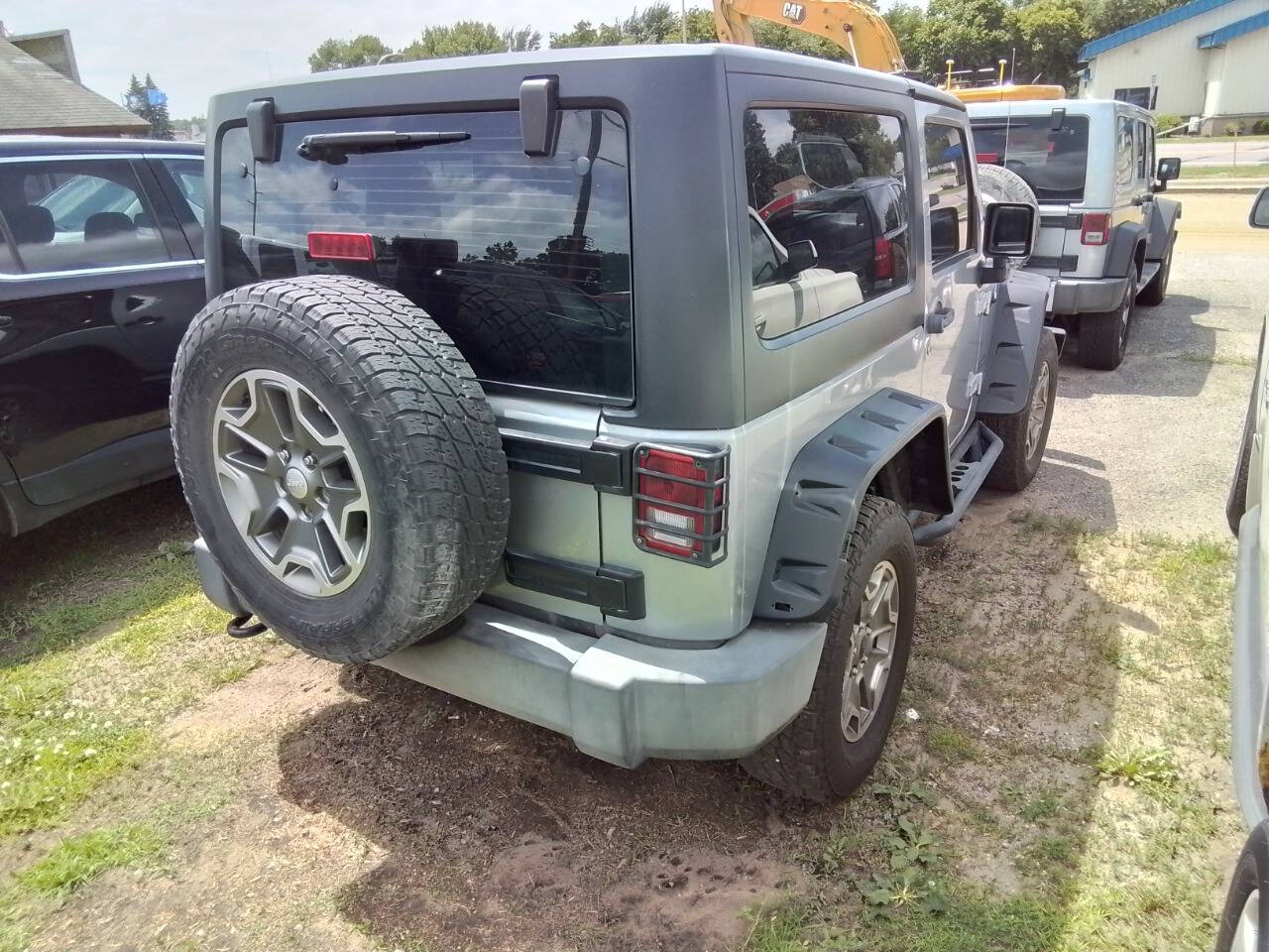 Gray 2013 Jeep Wrangler Sport 4x4 Sport 2dr SUV 2