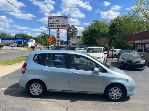 2007 Honda Fit for sale at Next to New in Oxford NC