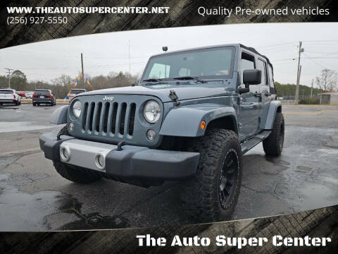 2015 Jeep Wrangler Unlimited for sale at The Auto Super Center in Centre AL