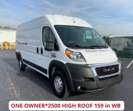 2021 RAM ProMaster for sale at Dixie Imports in Fairfield OH