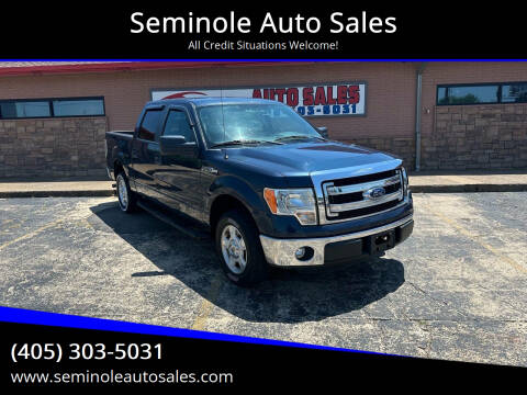 2013 Ford F-150 for sale at Seminole Auto Sales in Seminole OK