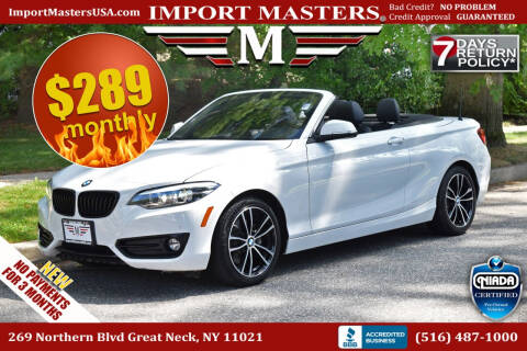 2020 BMW 2 Series for sale at Import Masters in Great Neck NY