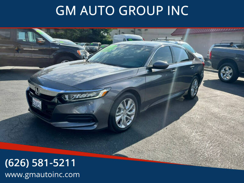2018 Honda Accord for sale at GM AUTO GROUP INC in La Puente CA