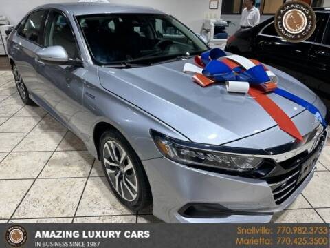 2021 Honda Accord Hybrid for sale at Amazing Luxury Cars in Snellville GA