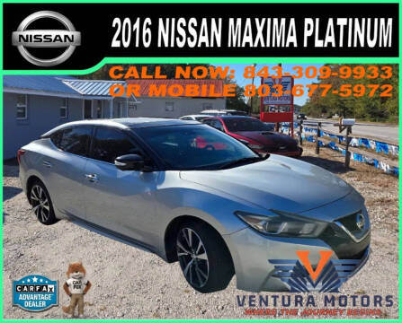 2016 Nissan Maxima Platinum