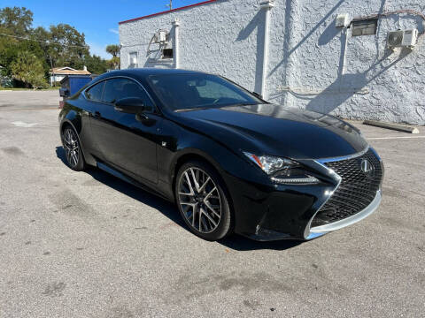 2016 Lexus RC 200t for sale at Consumer Auto Credit in Tampa FL