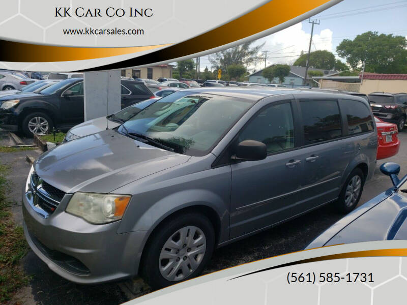 2014 Dodge Grand Caravan for sale at KK Car Co Inc in Lake Worth FL