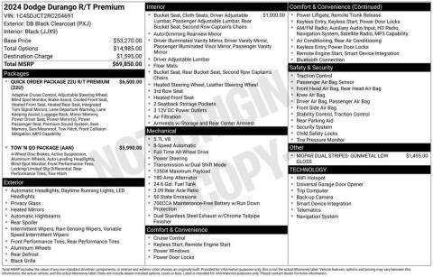 2024 Dodge Durango R/T