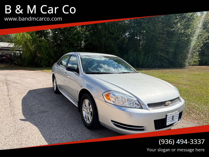 2013 Chevrolet Impala for sale at B & M Car Co in Conroe TX