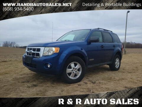 2008 Ford Escape for sale at R & R AUTO SALES in Juda WI