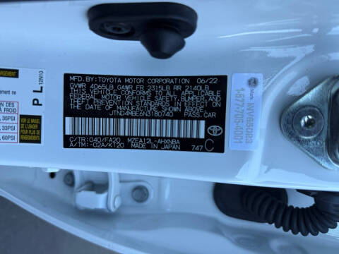 2022 Toyota Corolla Hatchback SE