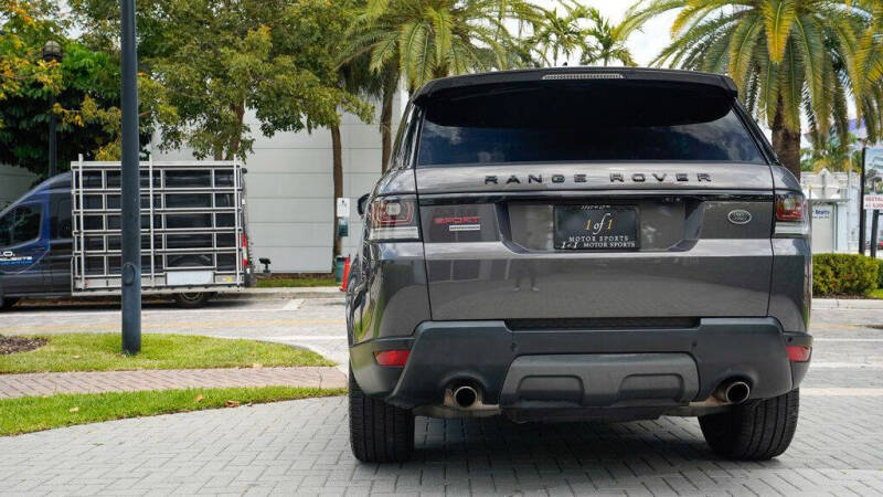 2017 Land Rover Range Rover Sport