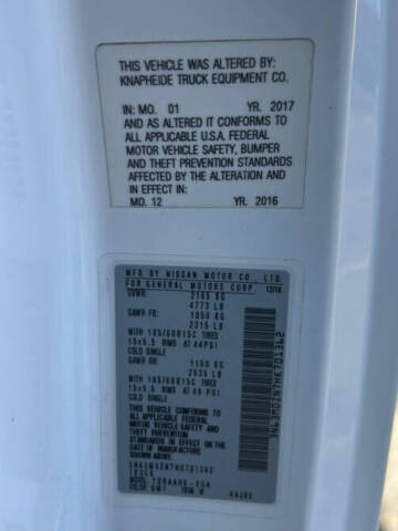 2017 Chevrolet City Express LT