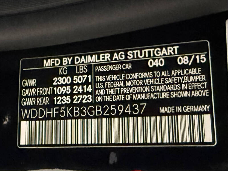 2016 Mercedes-Benz E-Class E 350