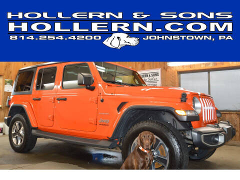 2019 Jeep Wrangler Unlimited for sale at Hollern & Sons Auto Sales in Johnstown PA